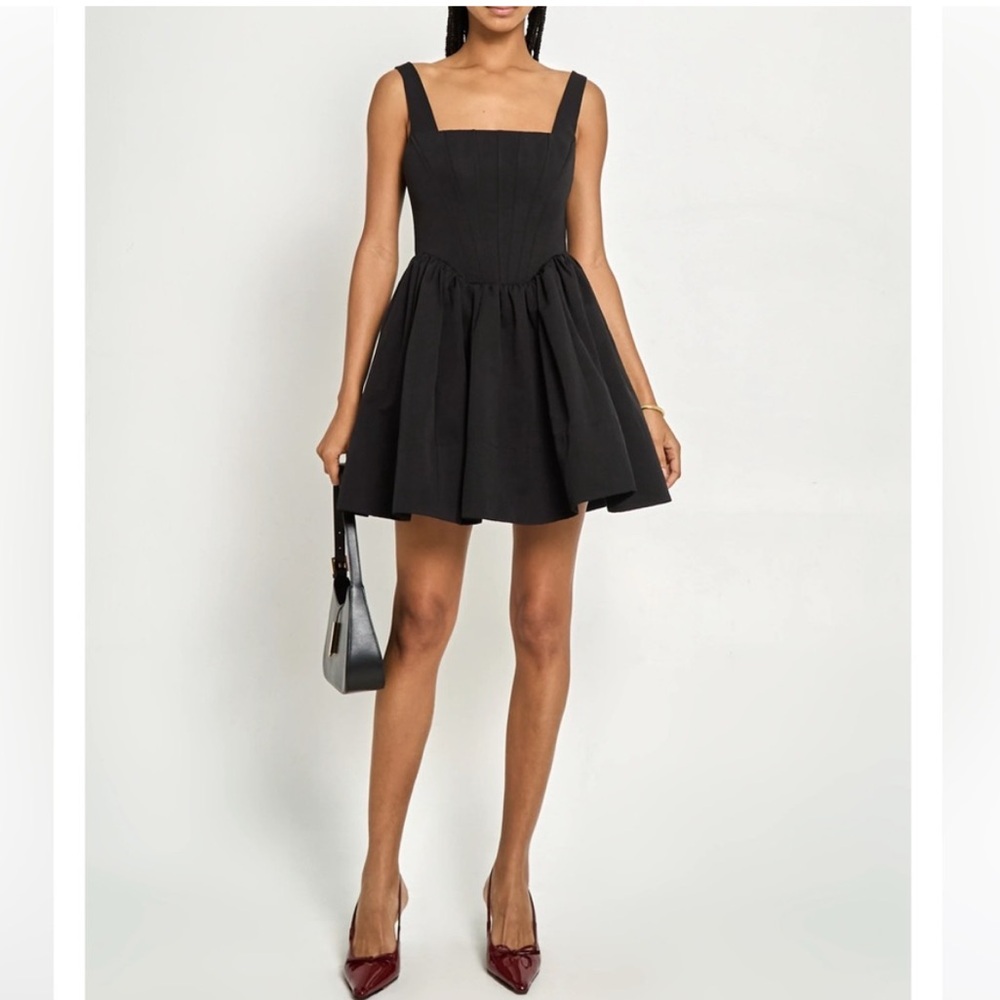 Few moda black corset dress size xs/0